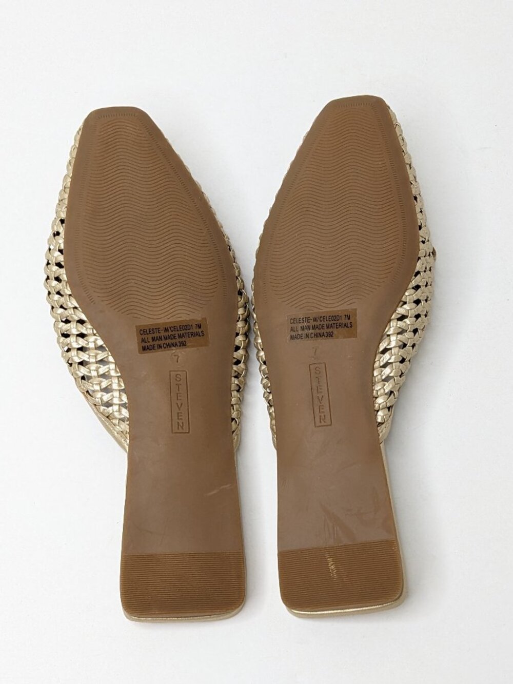 Steven New York Celeste Mules, Gold, Women's 7 - Picture 5 of 5